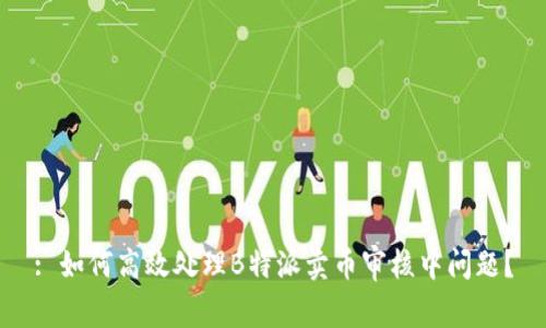 : 如何高效处理B特派卖币审核中问题？