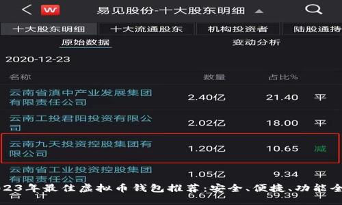 2023年最佳虚拟币钱包推荐：安全、便捷、功能全面