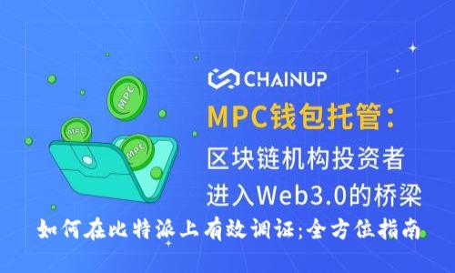 如何在比特派上有效调证：全方位指南